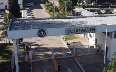 Volkswagen Group Argentina celebra el inicio de producción en serie de VW Camiones y Buses en Córdoba.